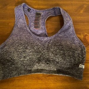Ombré gymshark bra